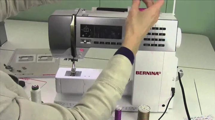 Bernina 550 5 Machine Set Up & Threading