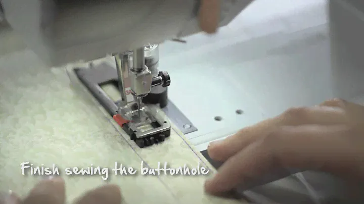 4/10 BERNINA 530 and 550 QE: how to sew a buttonhole